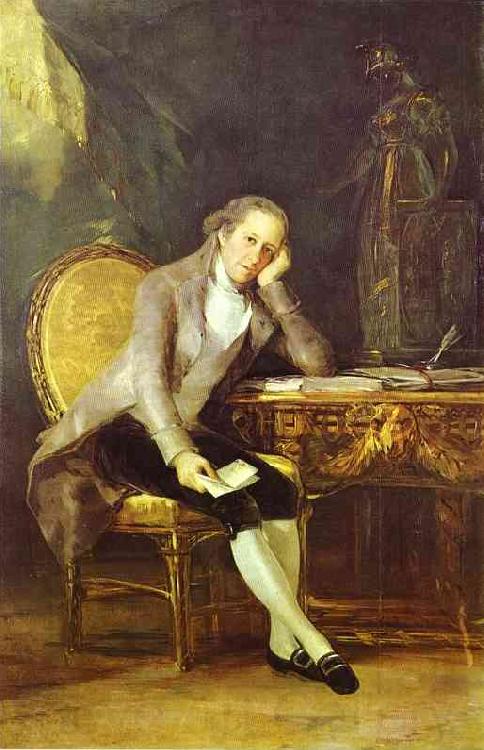 Francisco Jose de Goya Gaspar Melchor de Jovellanos.